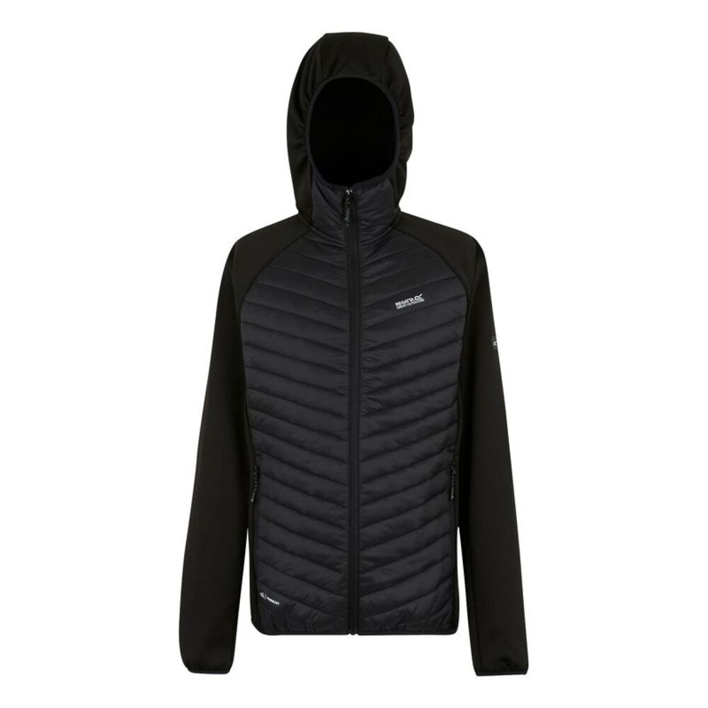 Regatta Mens Andreson Hybrid Jacket / Black